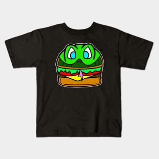 Rattle Snake Cheeseburger Kids T-Shirt